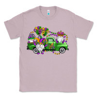 Lilac mardi gras gnomes truck Classic Tee - OliviaCreatesArt