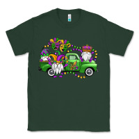 Sports Green mardi gras gnomes truck Classic Tee - OliviaCreatesArt