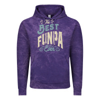 Cloud Purple The Best Funpa Ever - Mens Funny Dad and Grandpa Vintage Hoodie - artisFamous