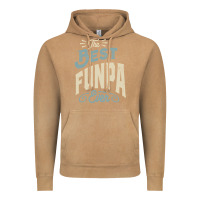 Vintage Camel The Best Funpa Ever - Mens Funny Dad and Grandpa Vintage Hoodie - artisFamous
