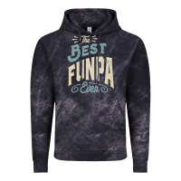 Cloud Black The Best Funpa Ever - Mens Funny Dad and Grandpa Vintage Hoodie - artisFamous
