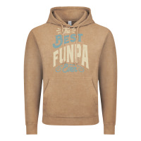 Vintage Coffee The Best Funpa Ever - Mens Funny Dad and Grandpa Vintage Hoodie - artisFamous