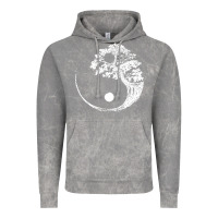 Cloud Rock yin yang bonsai tree Vintage Hoodie - artisFamous