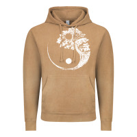 Vintage Camel yin yang bonsai tree Vintage Hoodie - artisFamous