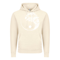 Vintage Artic yin yang bonsai tree Vintage Hoodie - artisFamous