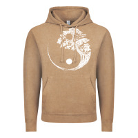 Vintage Coffee yin yang bonsai tree Vintage Hoodie - artisFamous