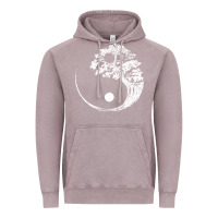 Vintage Zinc yin yang bonsai tree Vintage Hoodie - artisFamous