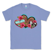 Colony Blue easter spring western hearts Classic Tee - Artiststas