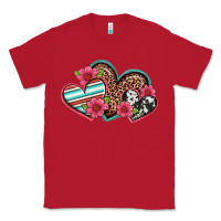 Red easter spring western hearts Classic Tee - Artiststas