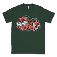 Sports Green easter spring western hearts Classic Tee - Artiststas