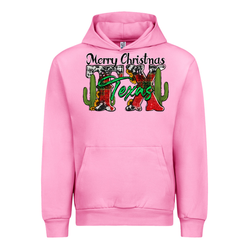 Merry Christmas Tx Texas Urban Hoodie by Jasminsmagicworld | Teevron