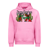 Fuchsia Pink merry christmas tx texas Urban Hoodie - Jasminsmagicworld