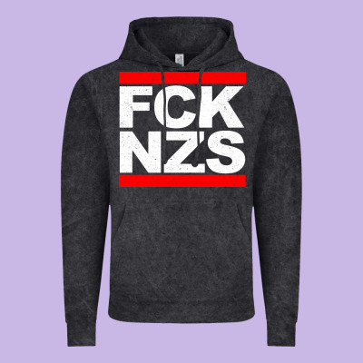Fck Nzs Vintage Hoodie Designed By Artisfamous
