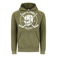 Vintage Olive bash bros Vintage Hoodie - artisFamous