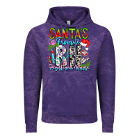 Cloud Purple Santa's Favorite RN Registered Nurse Vintage Hoodie - CowhideDigitalArt