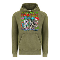 Vintage Olive Santa's Favorite RN Registered Nurse Vintage Hoodie - CowhideDigitalArt