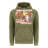 Vintage Olive wrong side of the river Vintage Hoodie - artisFamous