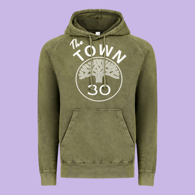 Golden State The Town Vintage Hoodie Designed By Artisfamous