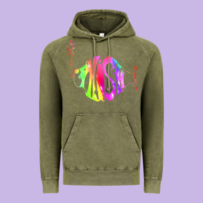 P Hish Vintage Hoodie Designed By Artisfamous