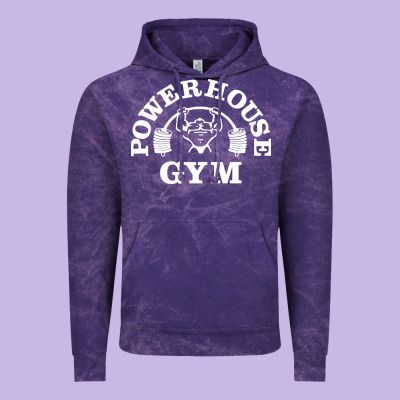 Power House Gym Fitness Vintage Hoodie Designed By Artisfamous