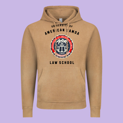 Samoa Law School Vintage Hoodie Designed By Artisfamous