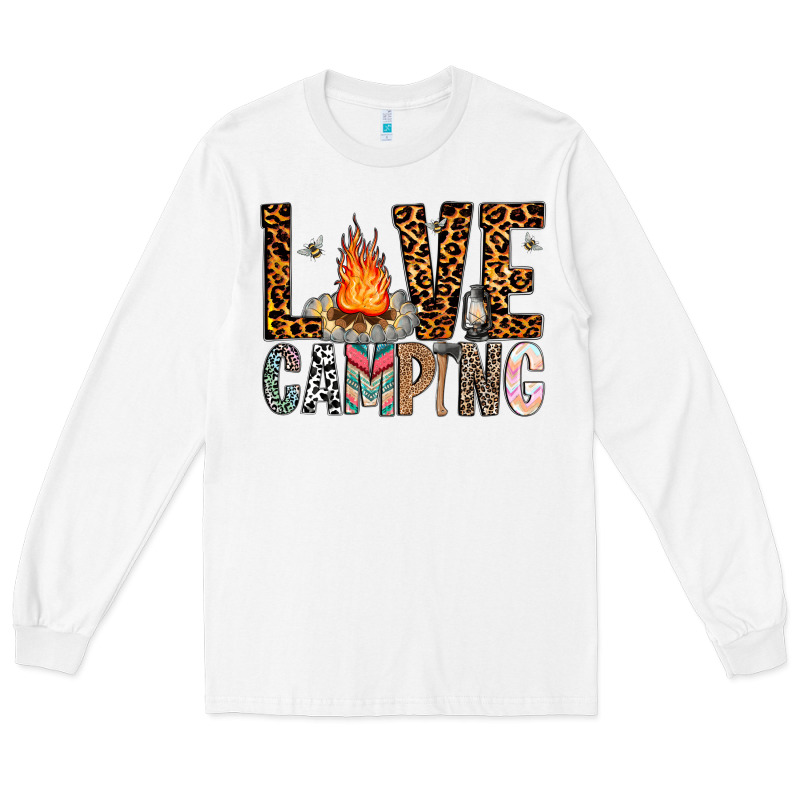 Love Camping Long Sleeve Tee by CowhideDigitalArt | Teevron