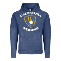 Vintage Denim california strong Vintage Hoodie - artisFamous