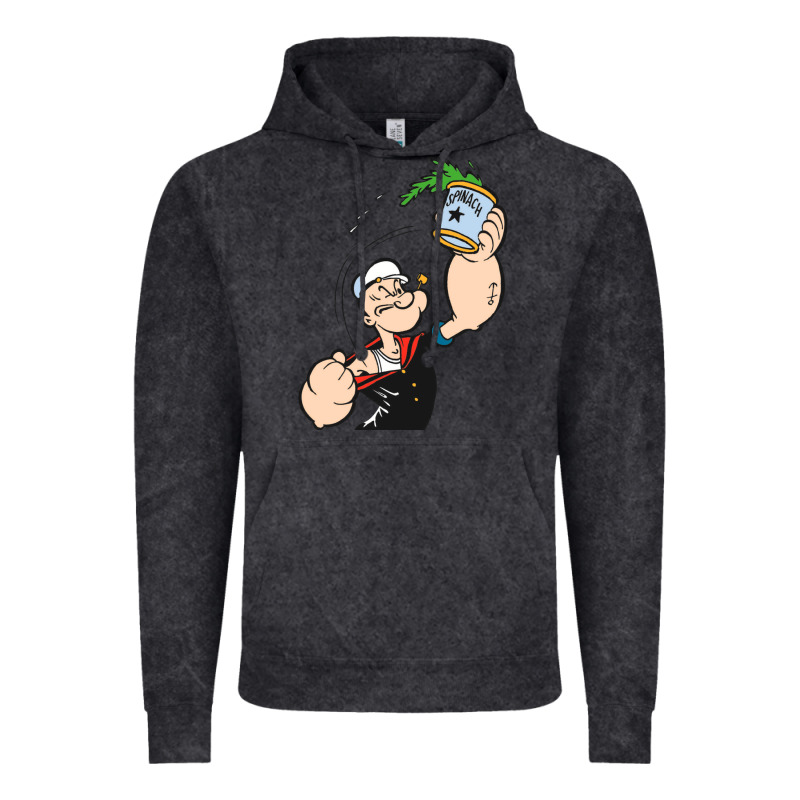 Popeye Spinach Retro Mens Funny Vintage Hoodie by artisFamous | Teevron