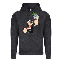 Vintage Black Popeye Spinach Retro Mens Funny Vintage Hoodie - artisFamous