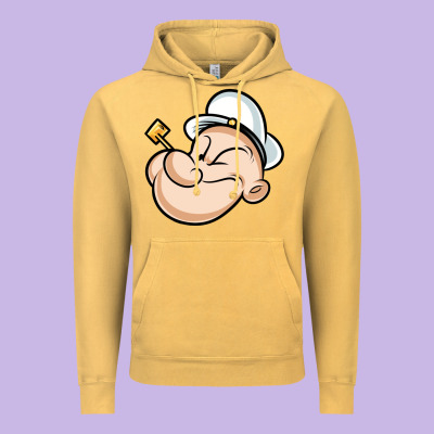 The Sailor Popeye Vintage Hoodie Designed By Artisfamous