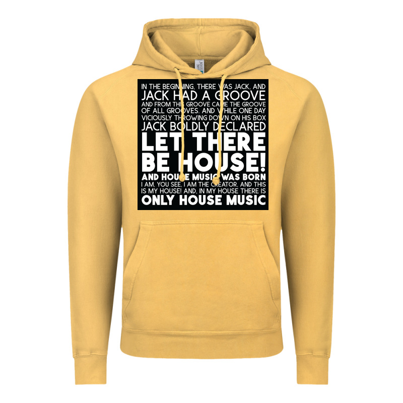 Let There Be House Music Vintage Hoodie by artisFamous | Teevron