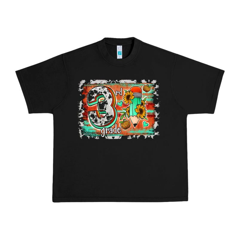 Western Back To School 3rd Grade Urban Heavy Tee by Jasminsmagicworld | Teevron