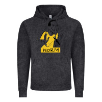 Vintage Black norm macdonald cartoon Vintage Hoodie - artisFamous