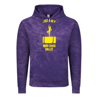 Cloud Purple just a boy who loves ballet Vintage Hoodie - artisFamous
