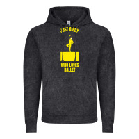 Vintage Black just a boy who loves ballet Vintage Hoodie - artisFamous