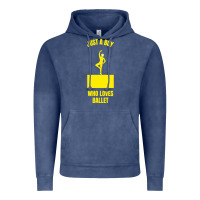 Vintage Denim just a boy who loves ballet Vintage Hoodie - artisFamous