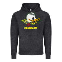 Vintage Black throwback oregon Vintage Hoodie - artisFamous