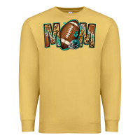 Antique Gold American football mom Premium Sweatshirt - Jasminsmagicworld