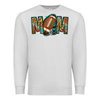 Dove Grey American football mom Premium Sweatshirt - Jasminsmagicworld
