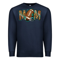 Navy American football mom Premium Sweatshirt - Jasminsmagicworld