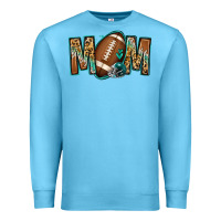 Ocean Blue American football mom Premium Sweatshirt - Jasminsmagicworld