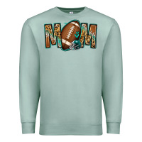 Seafoam American football mom Premium Sweatshirt - Jasminsmagicworld