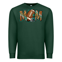 Sports Green American football mom Premium Sweatshirt - Jasminsmagicworld
