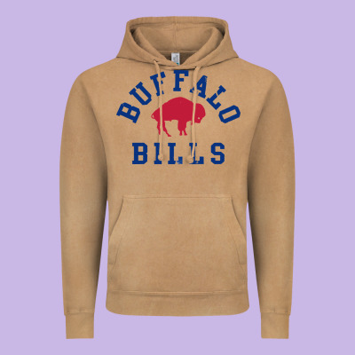 Vintage Distressed Bills Vintage Hoodie Designed By Artisfamous