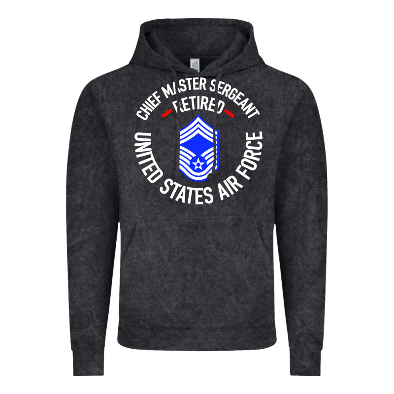 Chief Master Sergeant Retired Vintage Hoodie by artisFamous | Teevron