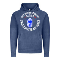 Vintage Denim chief master sergeant retired Vintage Hoodie - artisFamous