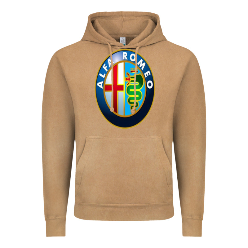 Alfa Racing Big Merch Vintage Hoodie by artisFamous | Teevron