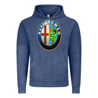 Vintage Denim alfa racing big merch Vintage Hoodie - artisFamous