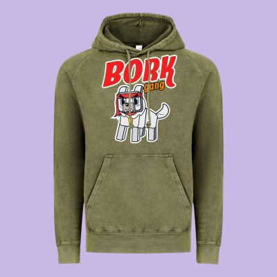 Bork  Gang Vintage Hoodie Designed By Artisfamous