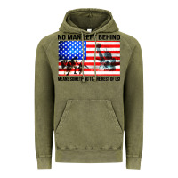 Vintage Olive no man left behind means something to the rest of us Vintage Hoodie - artisFamous